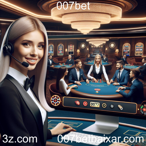 Cassino Ao Vivo na 007bet: Uma Experiência Imersiva e Interativa